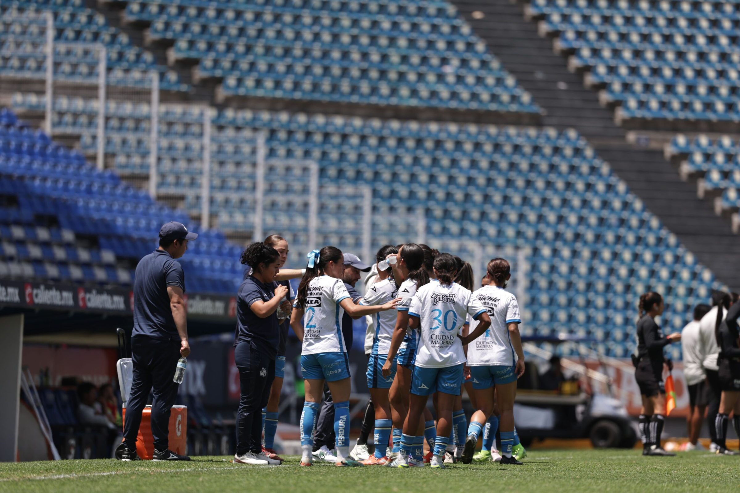 Puebla Femenil vence 3-2 a Necaxa con goles de López, Vivanco y Oviedo