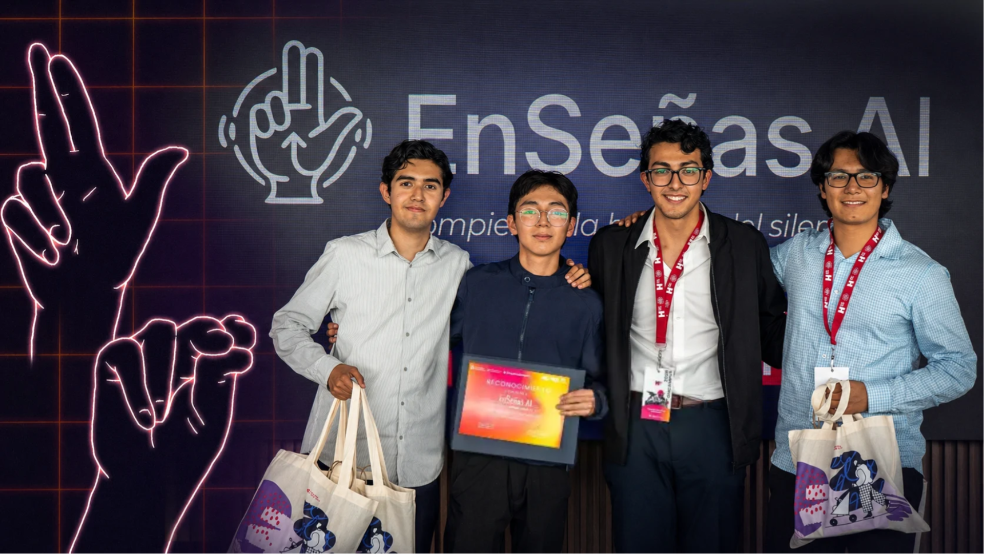 Alumnos del Tec crean traductor de Lengua de Señas con IA