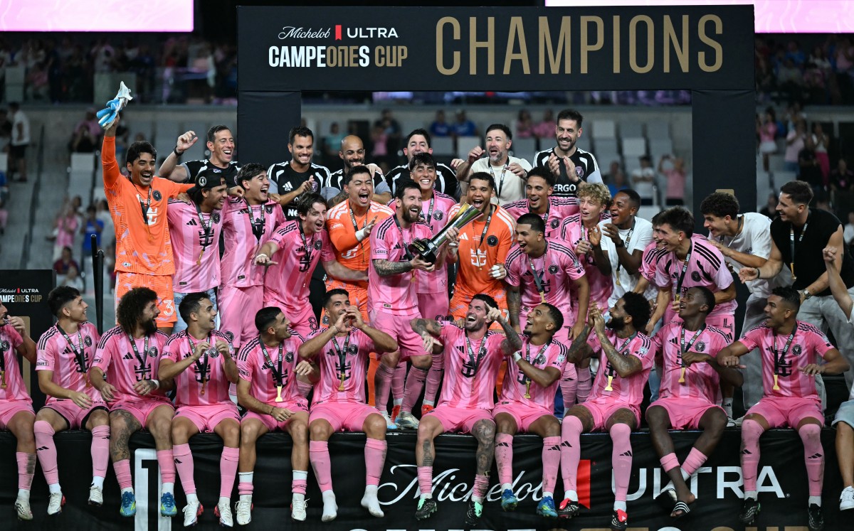 Messi le brinda al Inter Miami su primera Copa Campeones